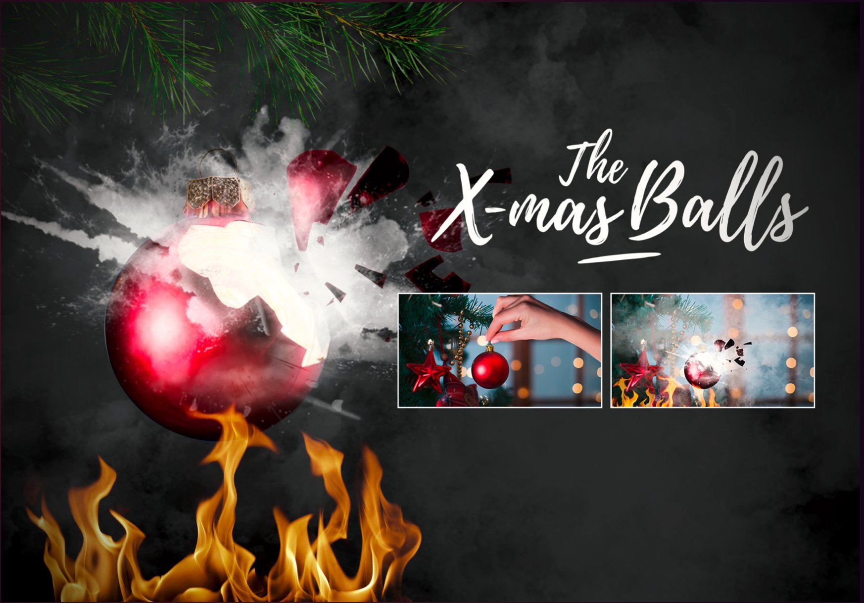X-mas Balls — concept board